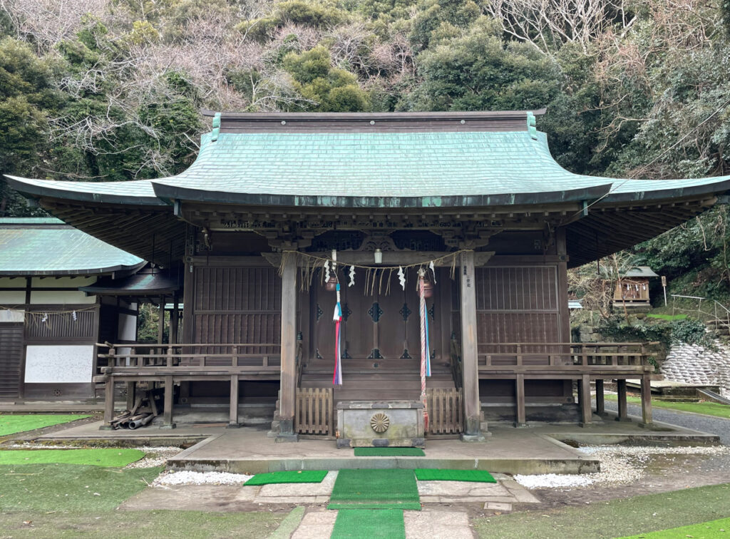 洲崎神社の本殿の写真