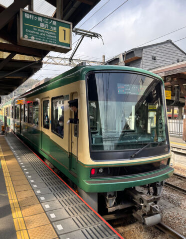 江ノ島電鉄、鎌倉駅の写真